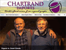 Tablet Screenshot of chartrandimports.com